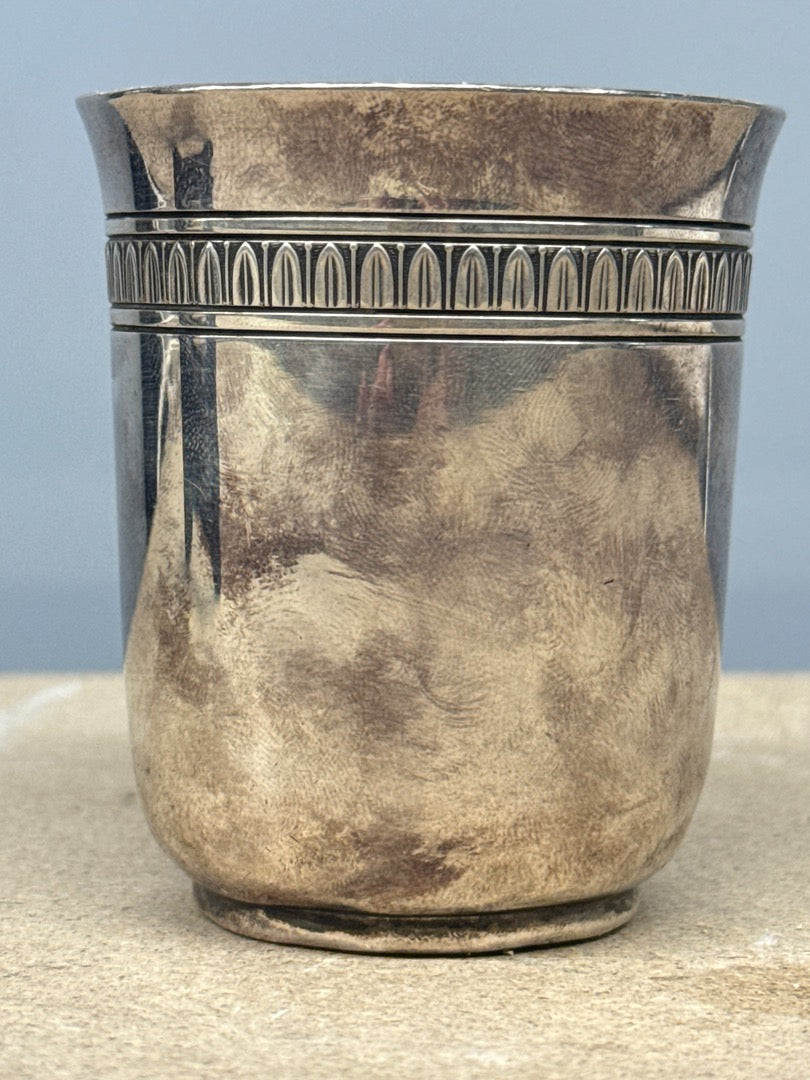 Timbale – Christofle – Vaisselle – Métal argenté Sylvain