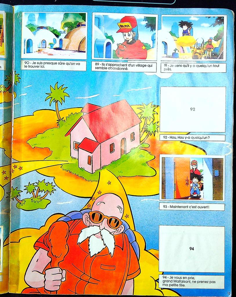 Livre album Dragon Ball Akira Toriyama Sfc Bandai