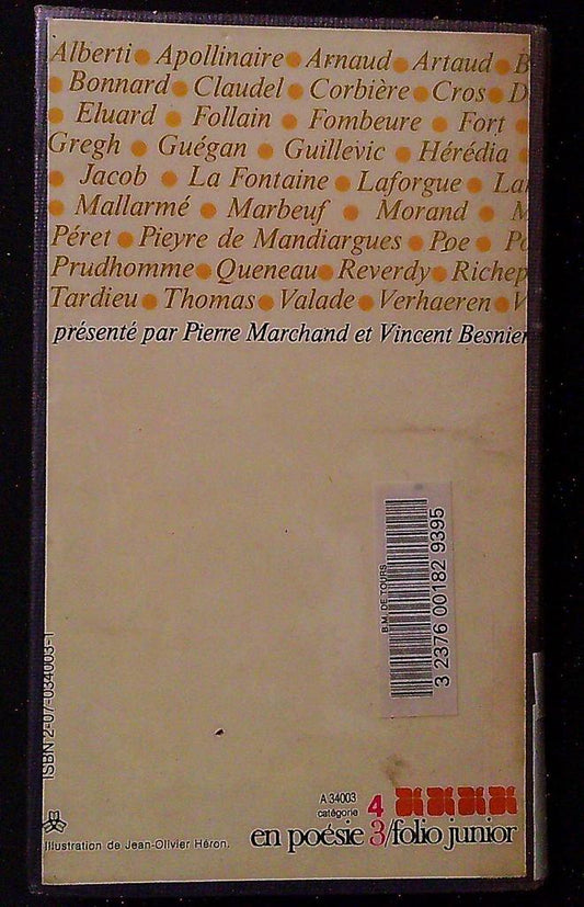 Livre – Folio Junior Gallimard – Livre – La mer en poésie