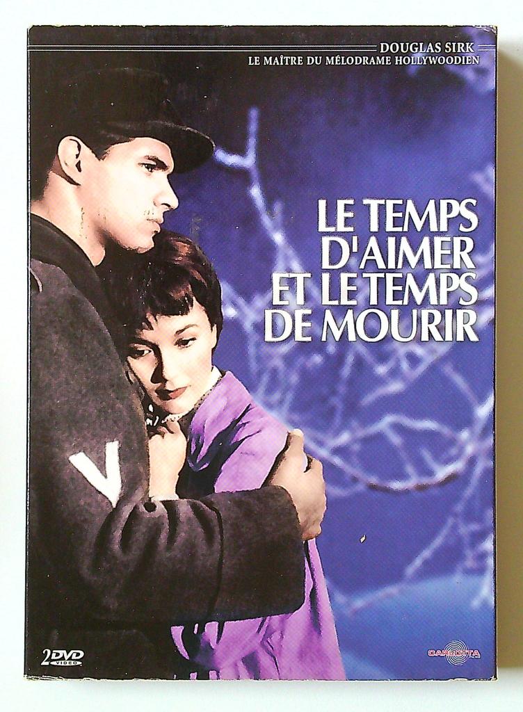 dvd Le Temps d'aimer et le temps de mourir Douglas Sirk