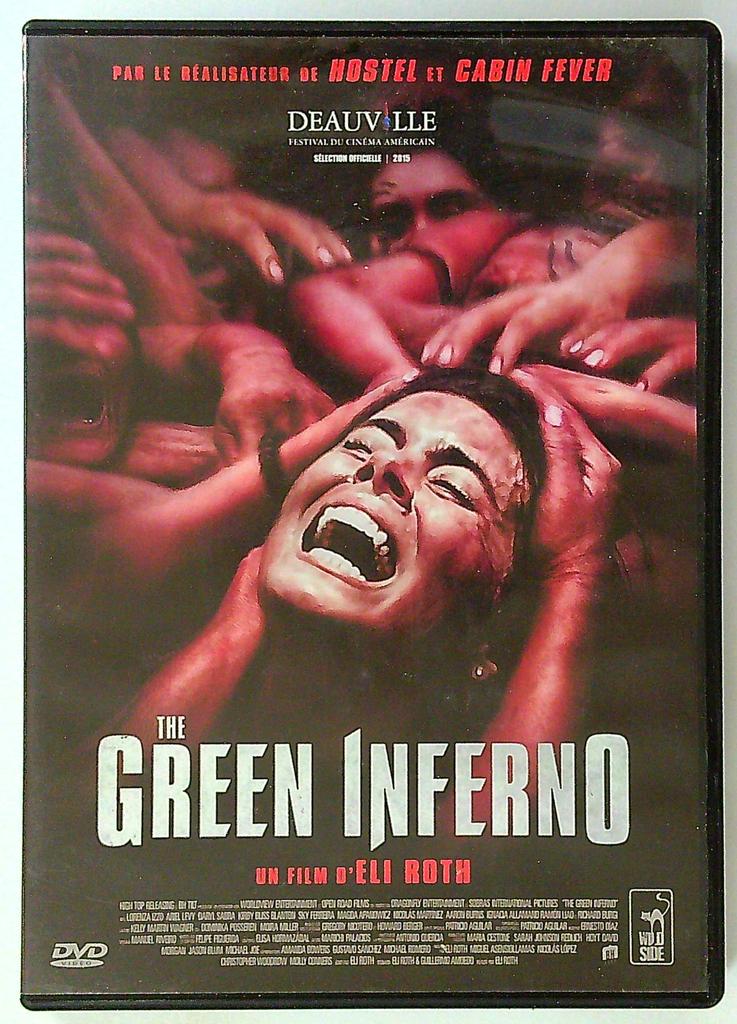 Dvd The Green Inferno Eli Roth Wild Side