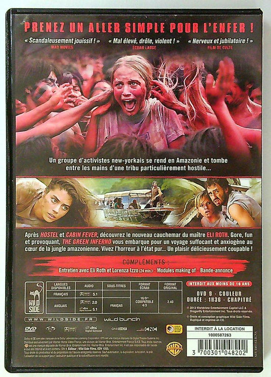 Dvd The Green Inferno Eli Roth Wild Side