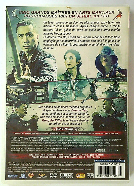 Dvd Kung Fu Killer avec Donnie Yen