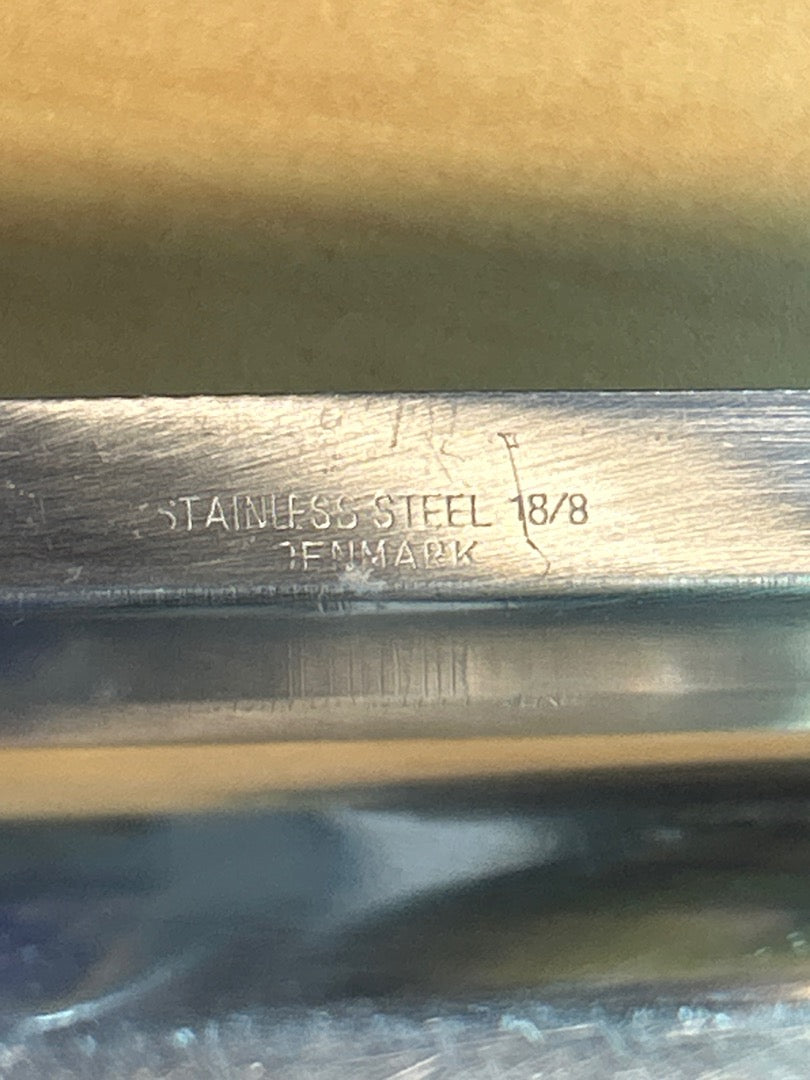 Plat de service – Lundtofte – Art de la table – Inox et teck