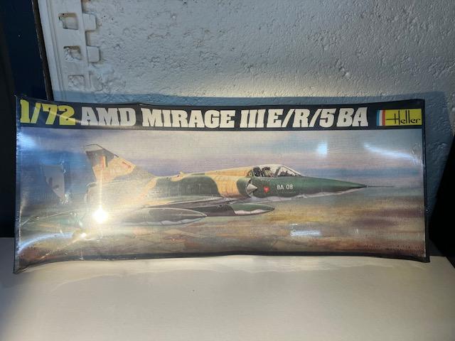 Maquette Heller N°253 Amd Mirage Iii E/r/5 Ba