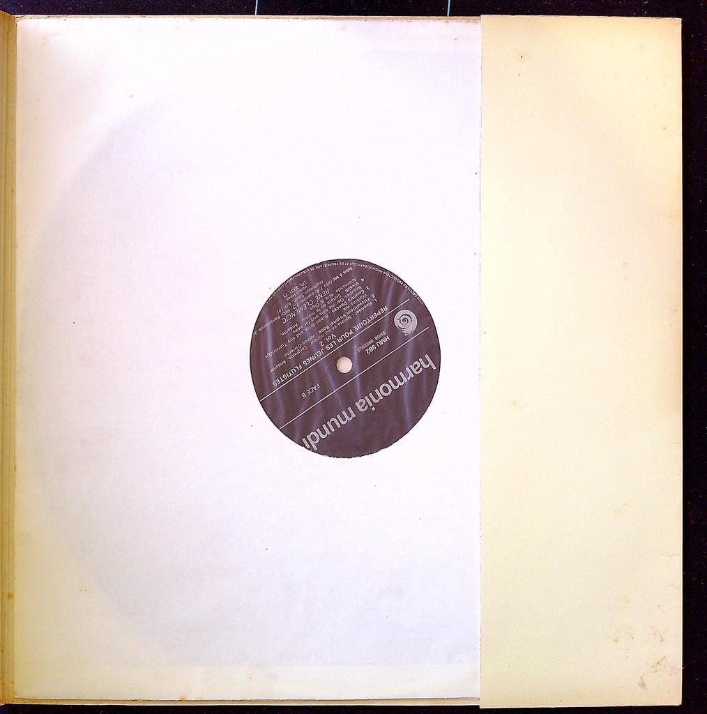 Vinyle – Harmonia Mundi – Musique – Jeunes Flûtistes Vol. 2