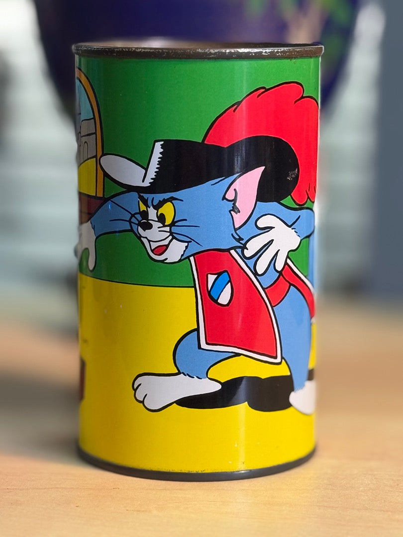 Tirelire vintage Mont Blanc Tom et Jerry 1989 vert