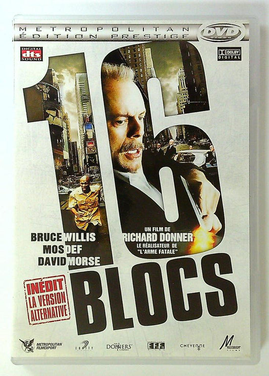dvd 16 Blocs Bruce Willis Édition Prestige