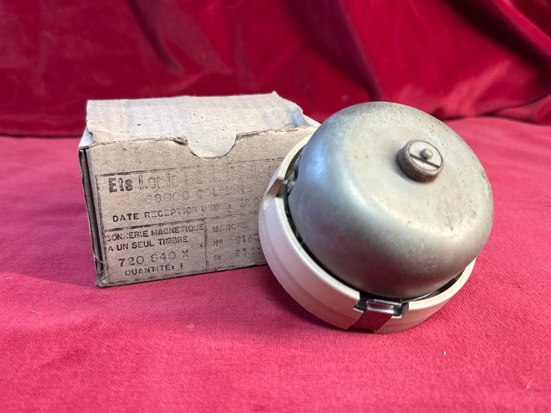 Sonnette magnetique ancienne Ets Louis Fohl Colmar