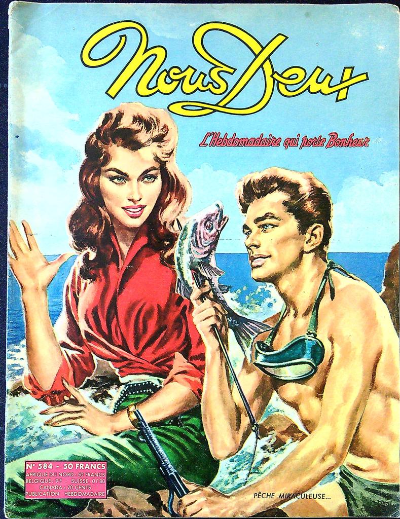 Magazine Nous Deux – N° 584 – Littérature – Roman-photos