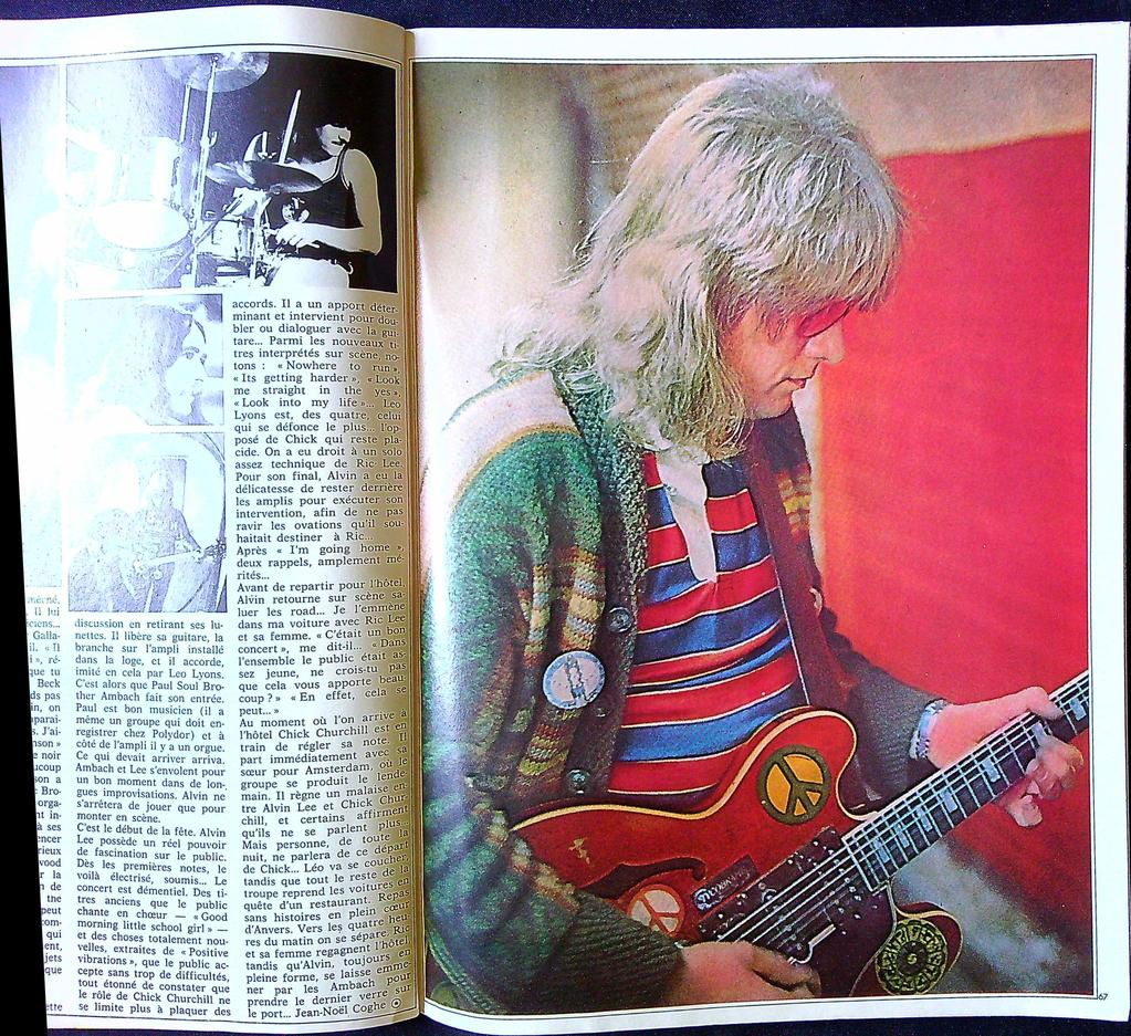 Magazine – Extra N°43 – Souvenirs De Musique – Alvin Lee Rock