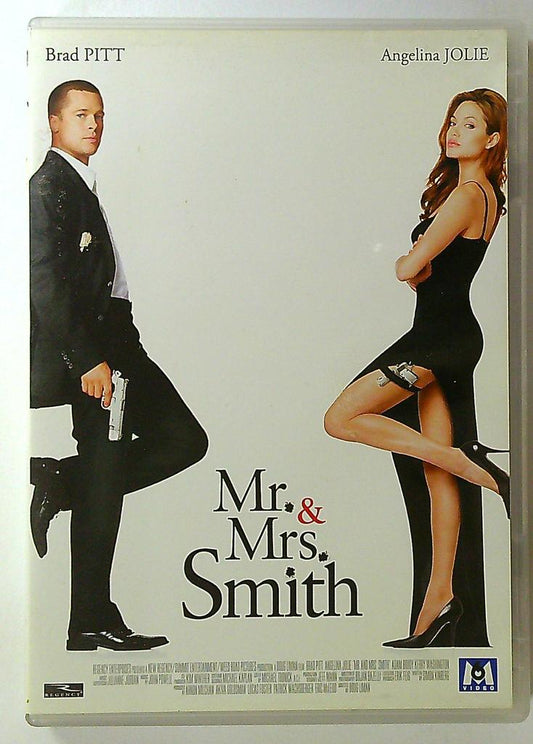 mr. & Mrs. Smith Dvd Brad Pitt Angelina Jolie