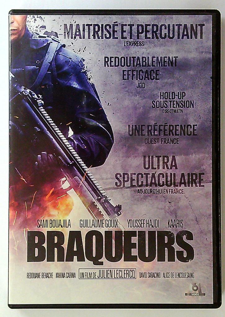 Dvd Braqueurs - Film d'action Julien Leclercq