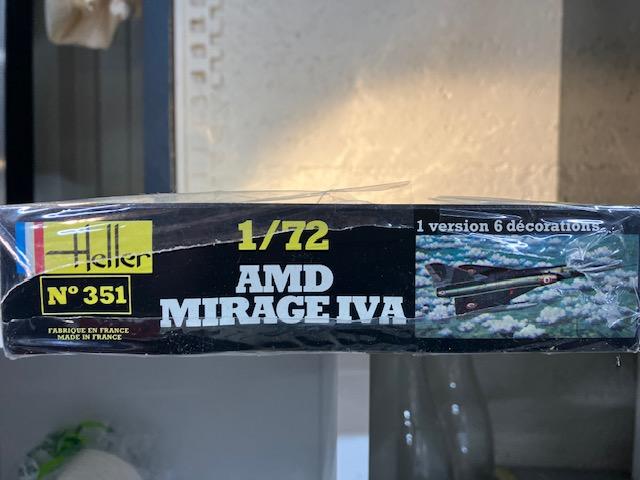 Maquette Heller N°351 Amd Mirage Iv A