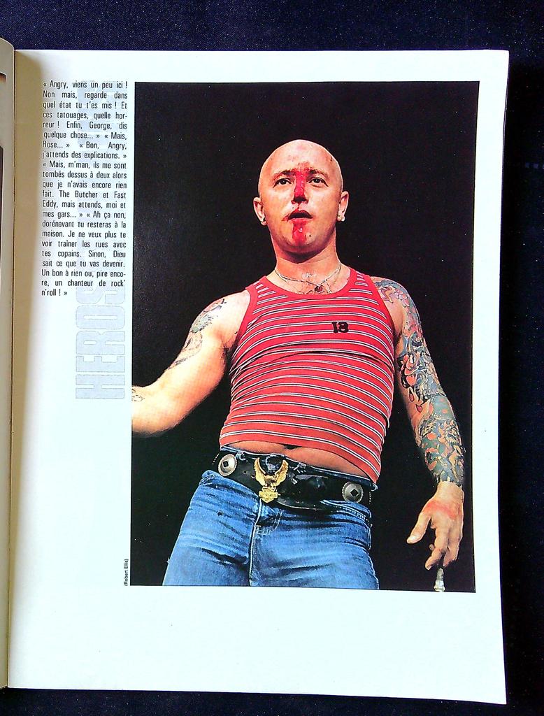 Magazine – Rock & Folk N°189 – Culture – David Bowie Octobre 1982