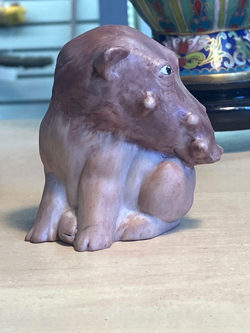 Figurine – Harmer Sculptures – Ornement – Phacochère marron