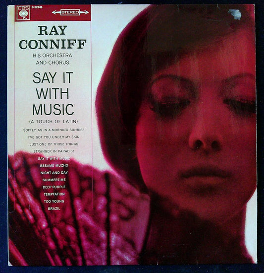 vinyle 33 tours Ray Conniff Say It With Music Cbs