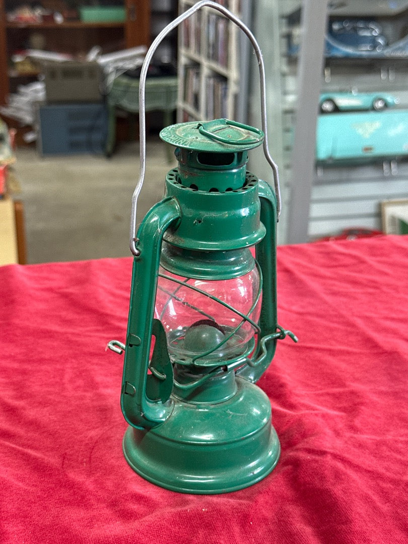 Lanterne tempête – Hk-103 – Luminaire – Vintage métal vert