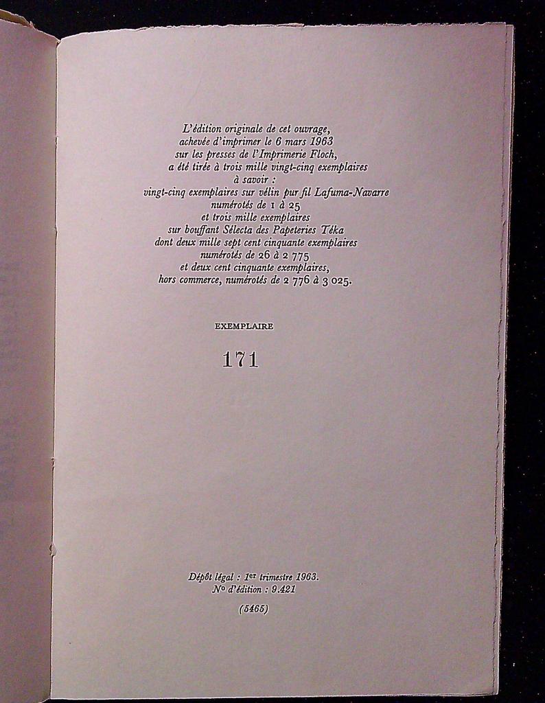 Livre Maurice Fombeure – Poésie – Édition originale