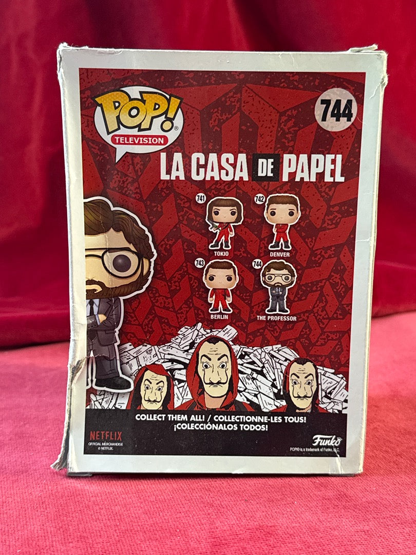Figurine Pop Le Professeur La Casa de Papel Funko