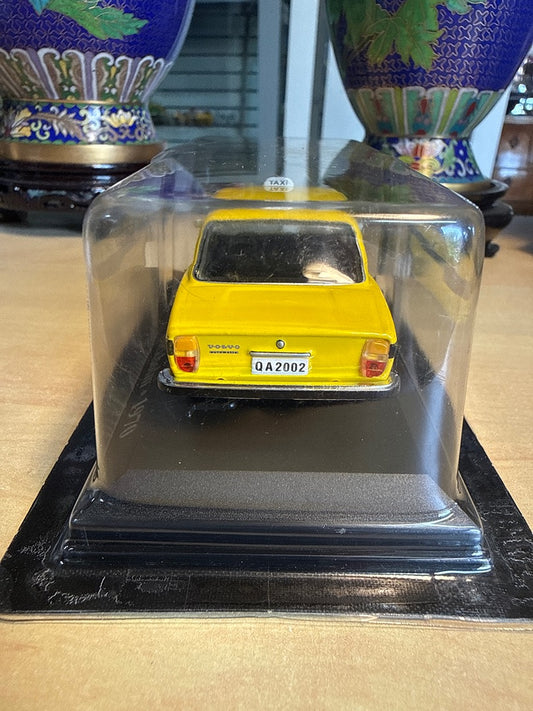 Voiture miniature – Volvo 144 – Véhicules – Taxi jaune 1970