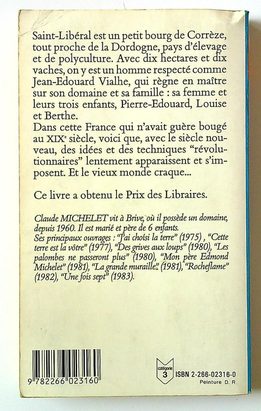 Livre Des grives aux loups Claude Michelet Pocket