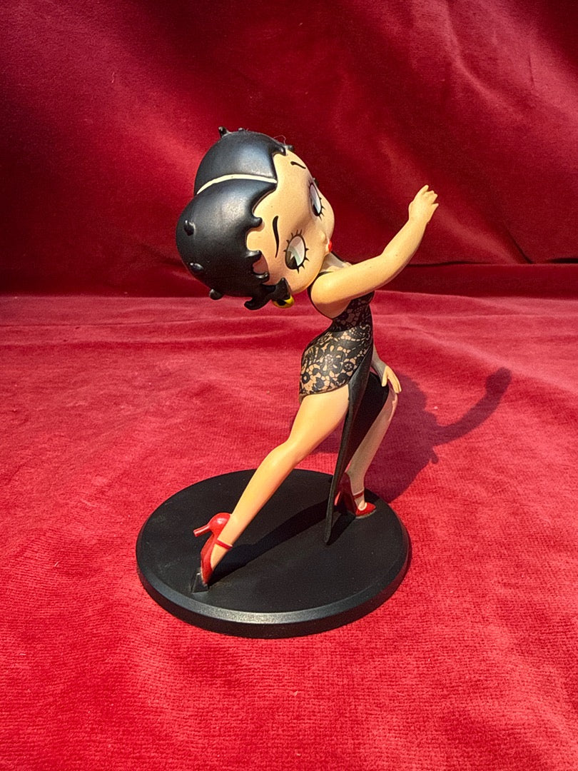 Figurine Betty Boop danseuse robe noire Fleischer Studios