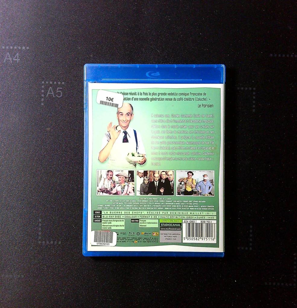 Dvd L'aile ou la Cuisse Blu-ray