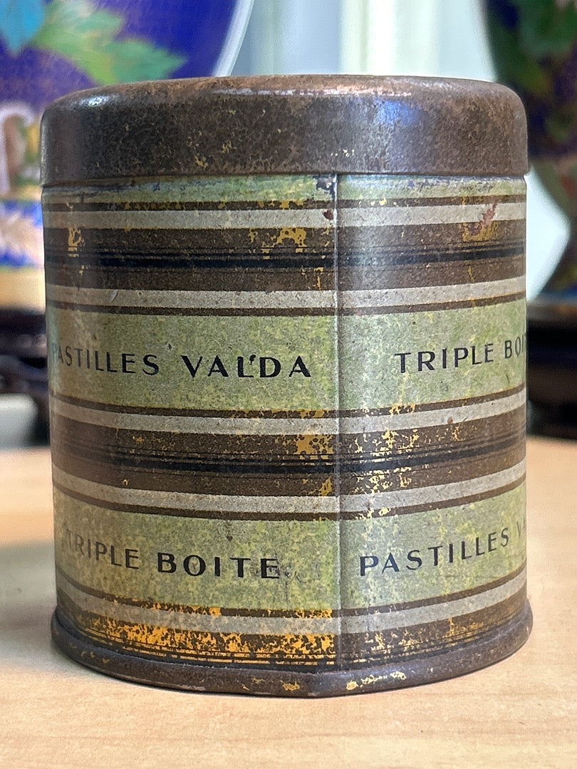 Boîte métal – Valda – Collection – Triple boîte verte