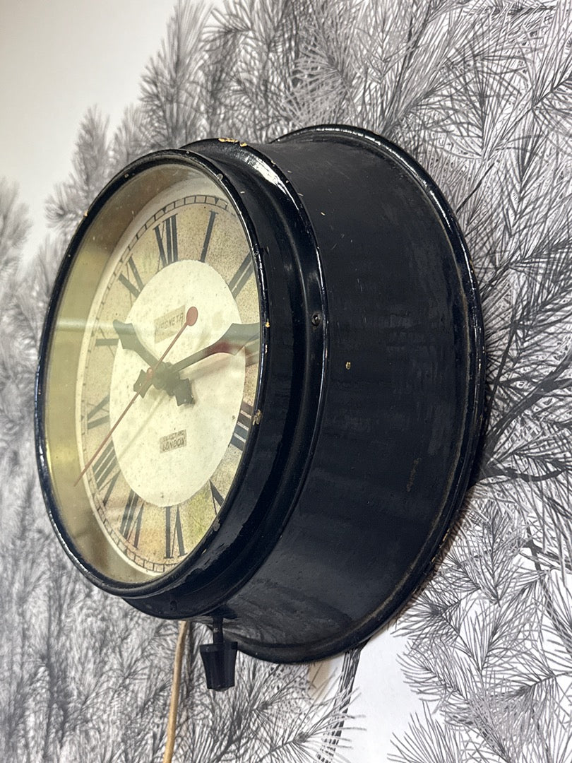 Horloge murale – Magneta London – Maison – Noir style industriel