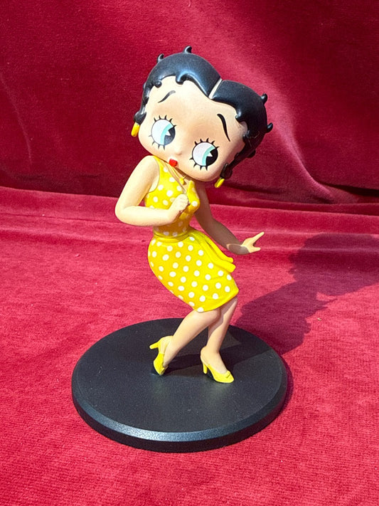 Figurine Betty Boop robe jaune Fleischer Studios