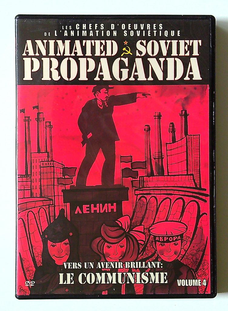 Dvd Animated Soviet Propaganda Volume 4 Le Communisme