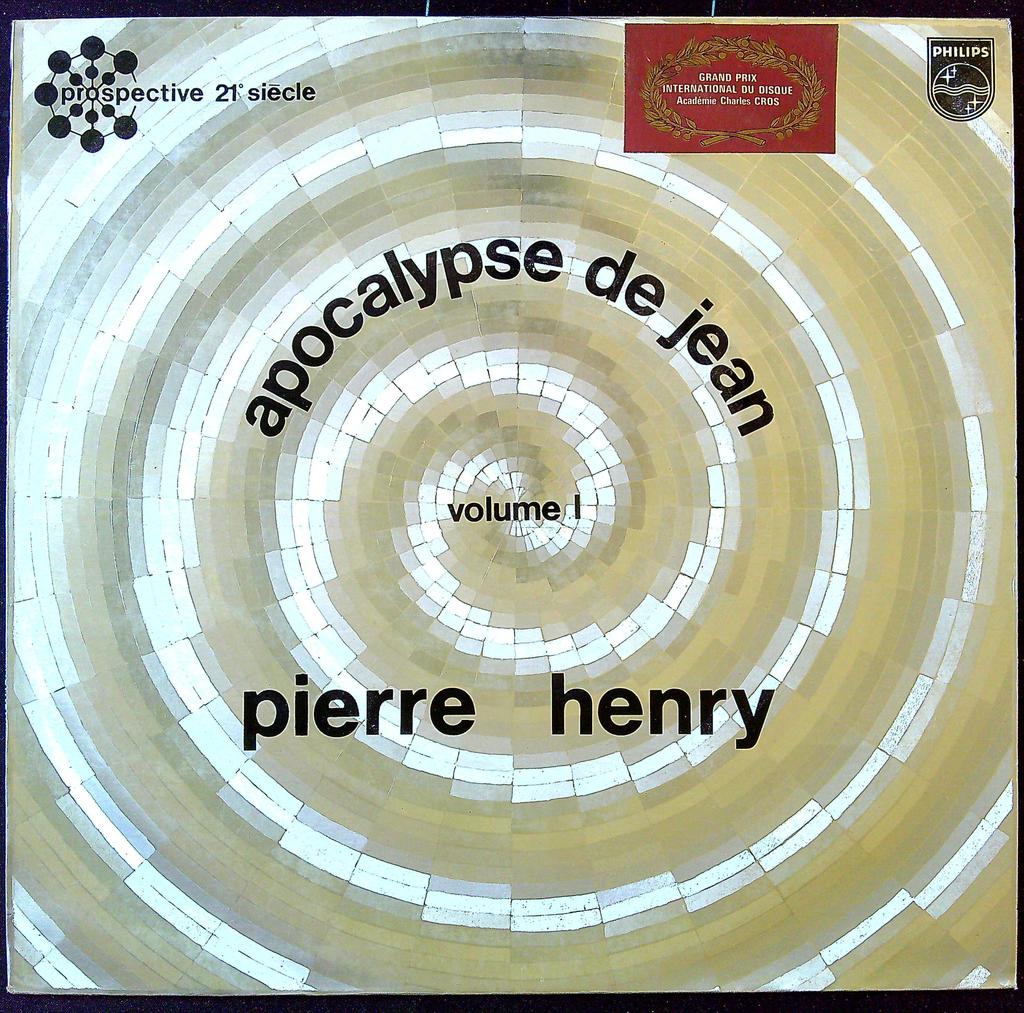 Vinyle 33t – Pierre Henry – Apocalypse de Jean – Prospective