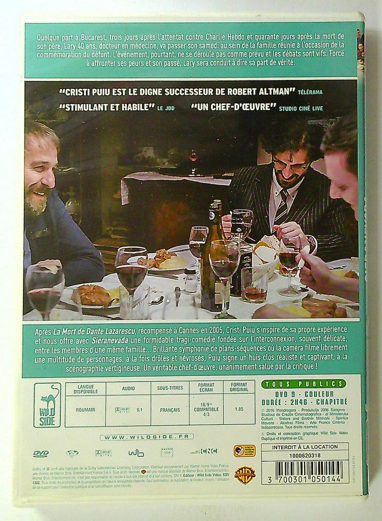 dvd Sieranevada Cristi Puiu Edition Wild Side