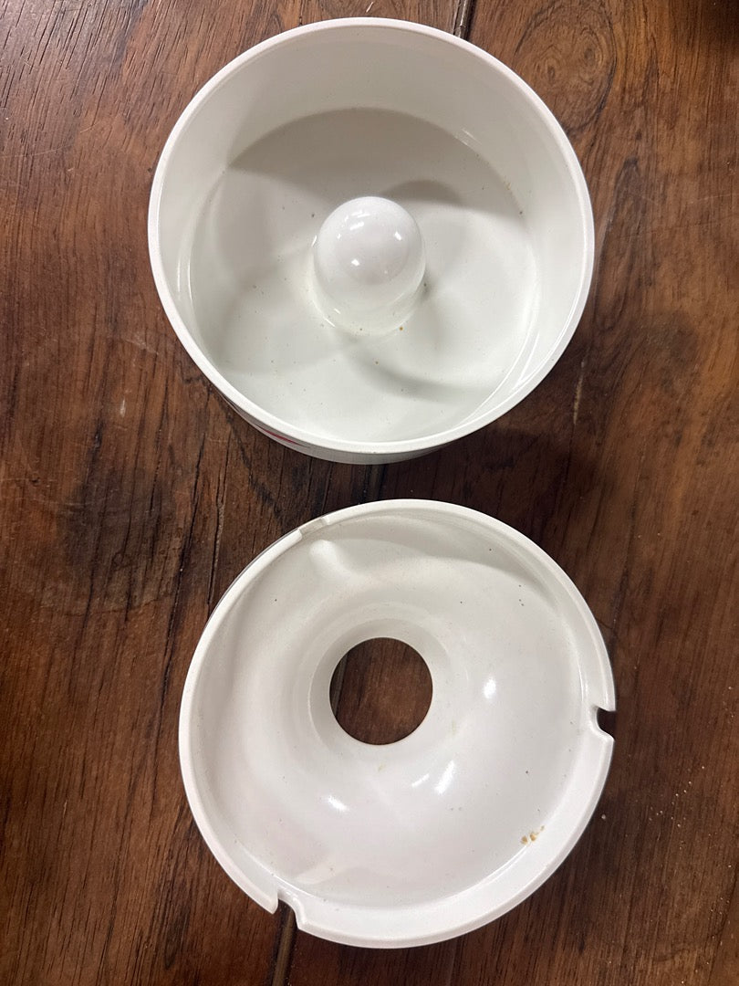 Cendrier Yamaha – Vintage blanc