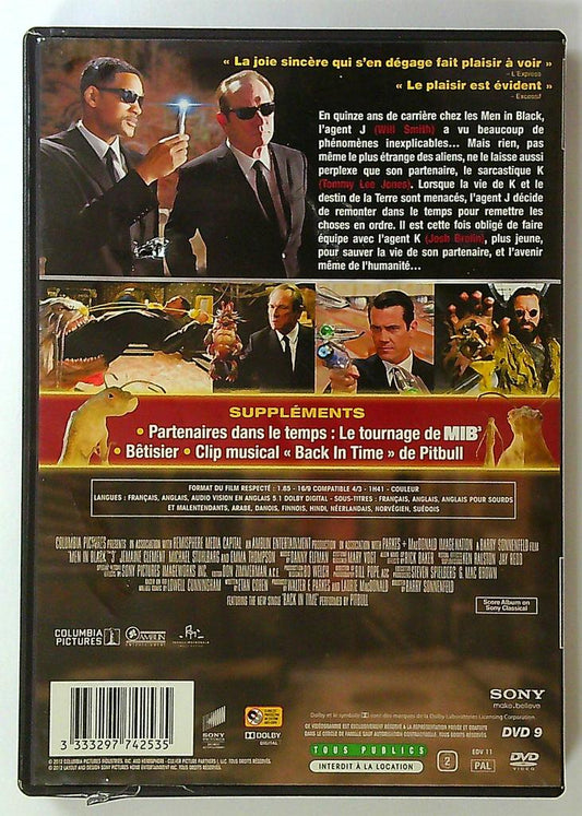 Dvd Men In Black 3 @will Smith Tommy Lee Jones