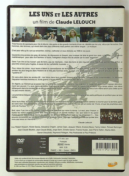 Dvd Les Uns et les Autres Claude Lelouch