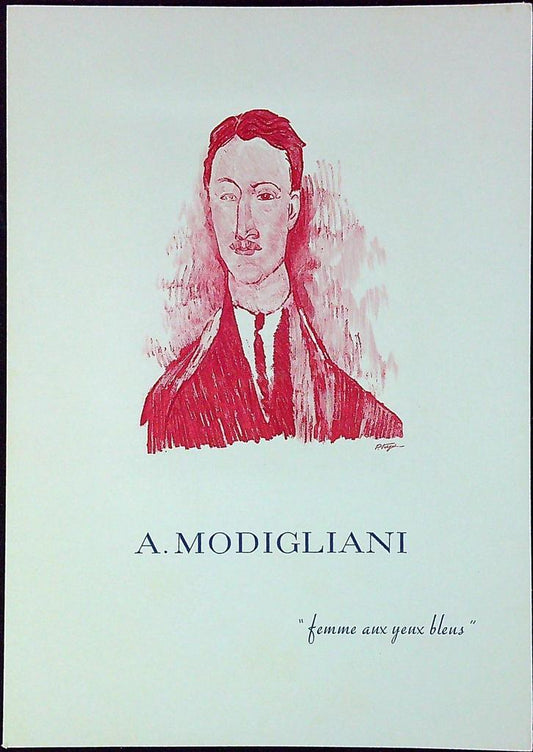 Modigliani Enveloppe Dépliant Timbre 1er jour Encart Fdc Yvert et Tellier