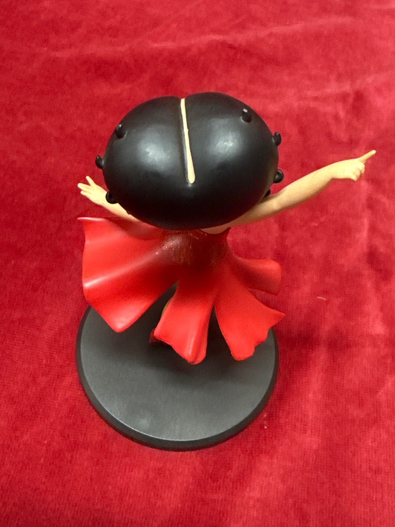Figurine Betty Boop robe rouge Fleischer Studios