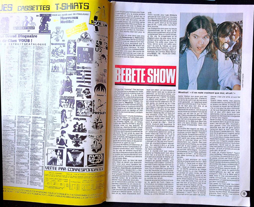 Magazine – Best n°199 – Presse – Charlélie Couture