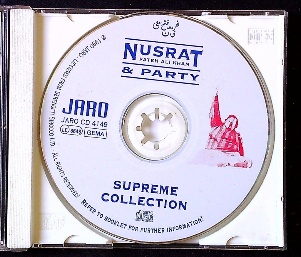 Cd – Nusrat Fateh Ali Khan – Musique – Supreme Collection