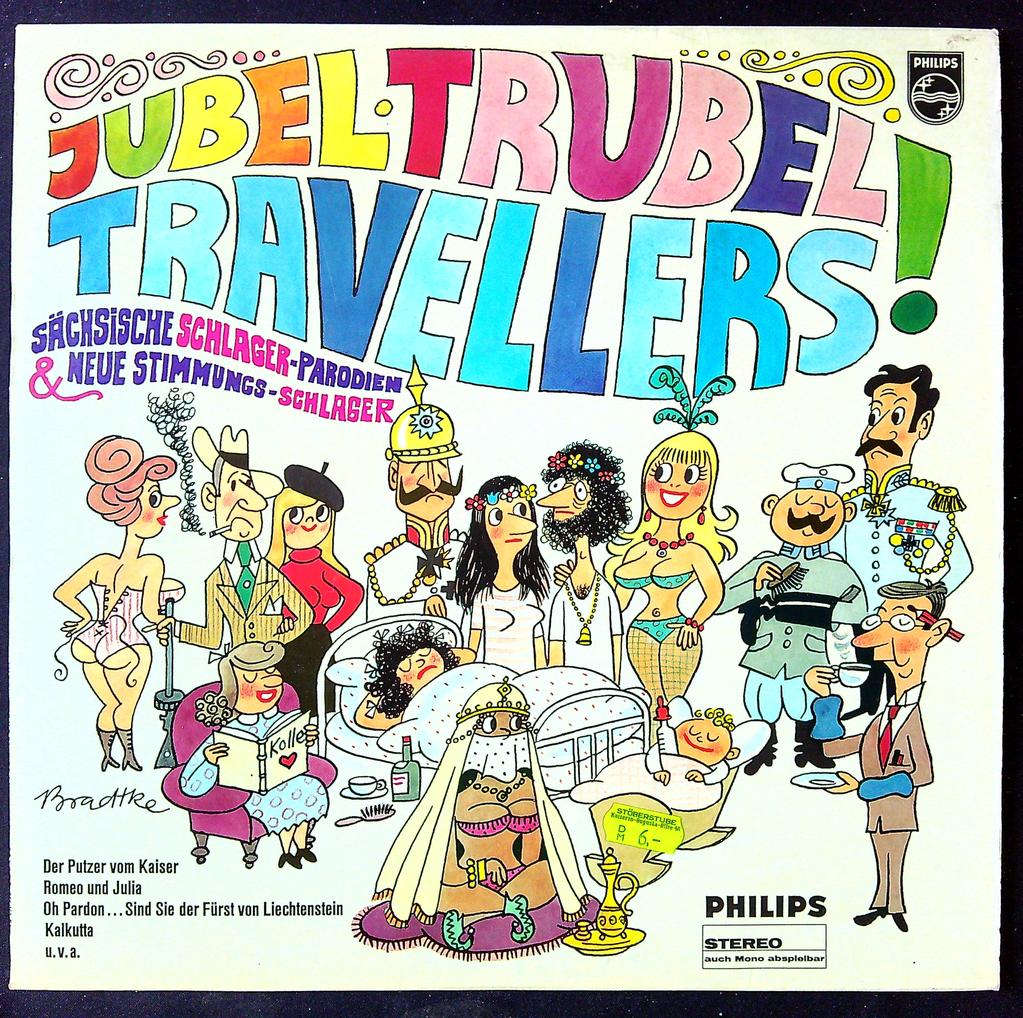 vinyle Philips Blanc Jubel-trubel-travellers Die Travellers