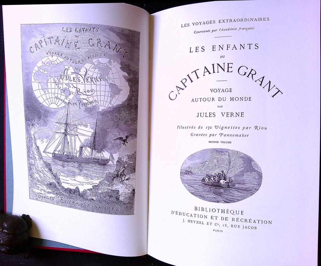 Livre – Jules Verne – Roman – Édition Michel de l'ormeraie