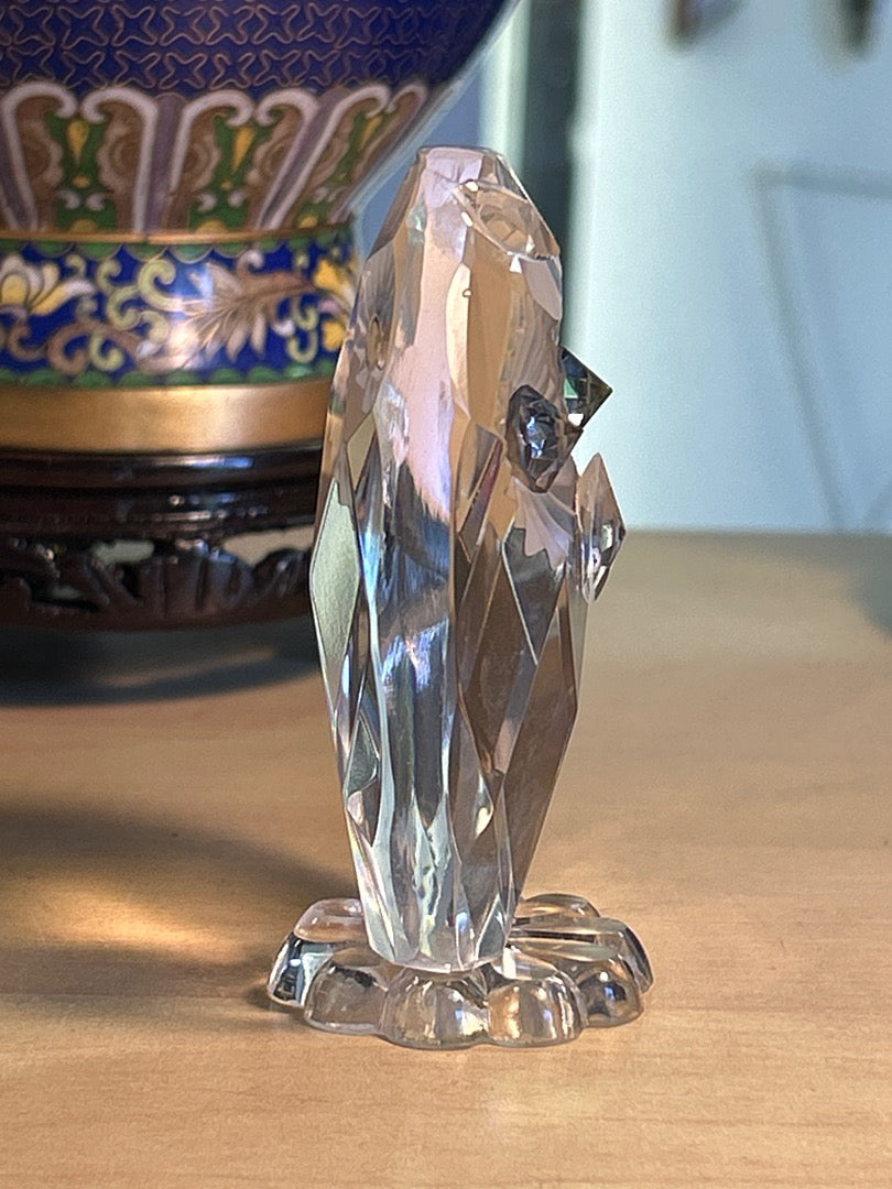 Figurine Hibou / Chouette En Cristal