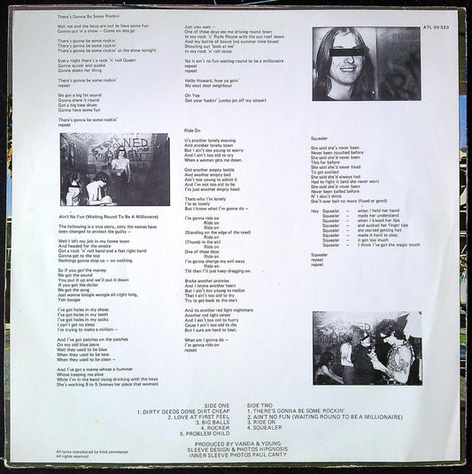 Disque vinyle Lp Ac/dc Dirty Deeds Done Dirt Cheap