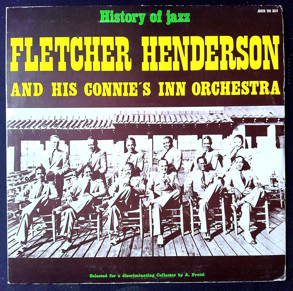 Vinyle Fletcher Henderson History of Jazz Joker noir
