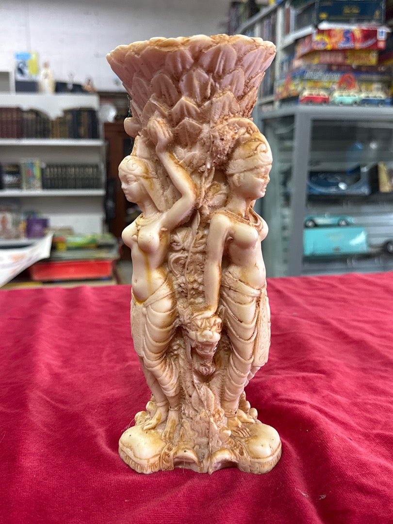 Vase Sculpte – Vintage – Bibelots – Figures Feminines