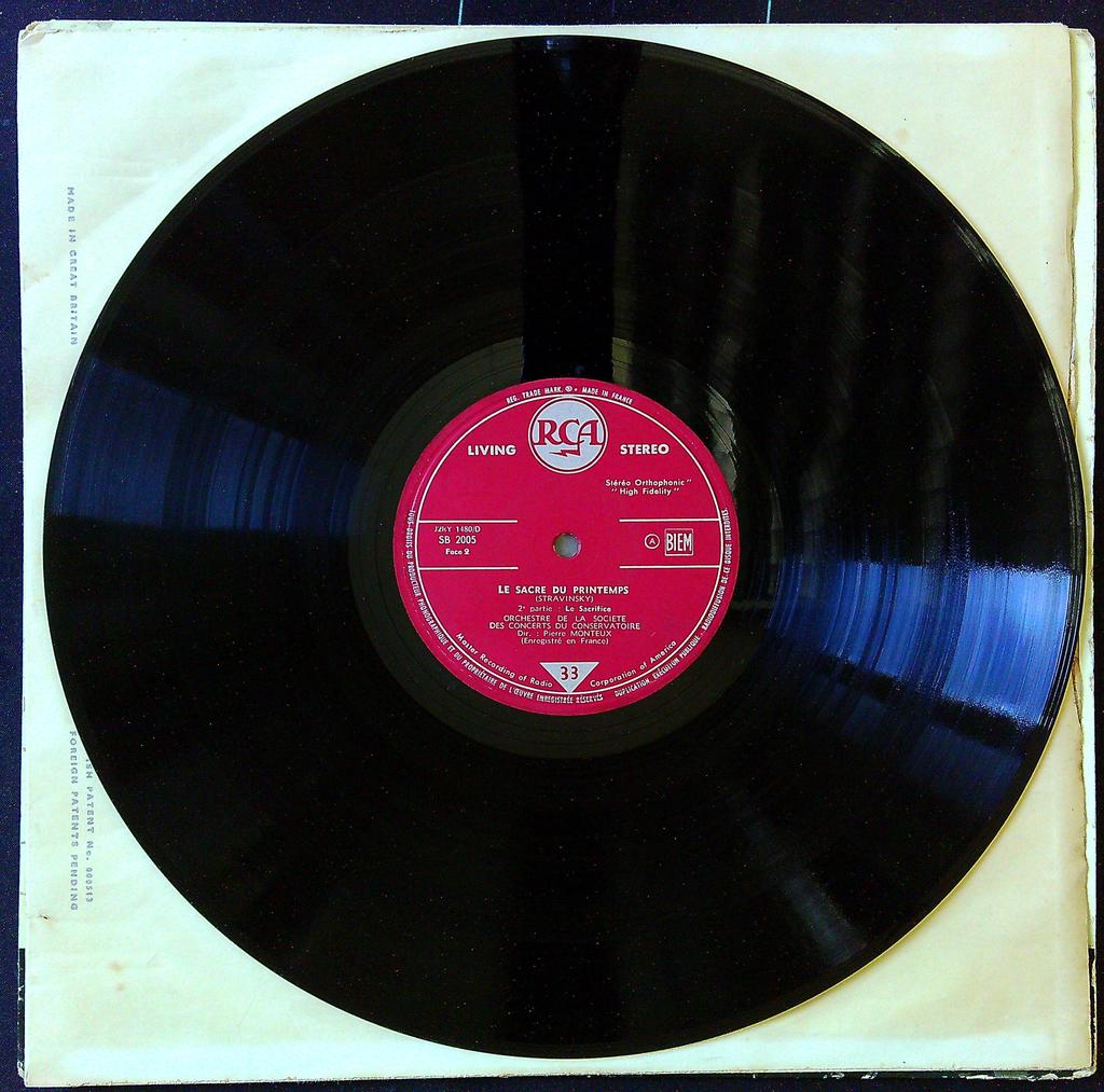 Vinyle Stravinsky – Rca Living Stereo – Musique classique – Le Sacre du Printemps