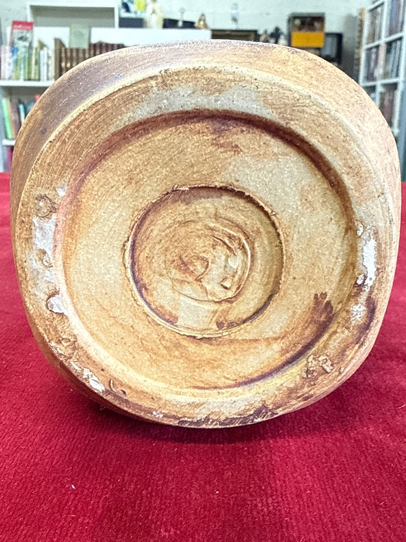 Vase en céramique – Motif tournesol