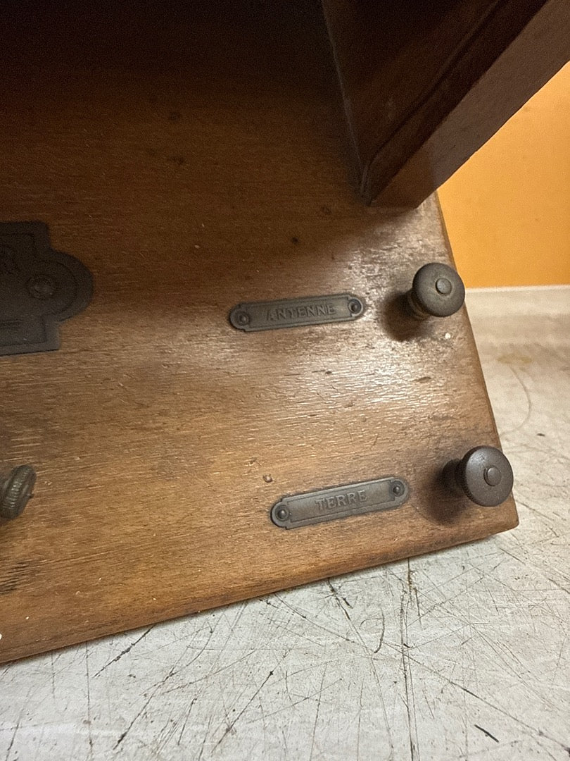 Bobine Tsf – P. Sexer – Collection – Bois et laiton
